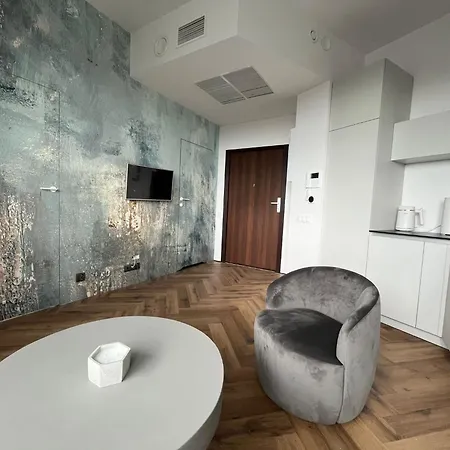 Apartment Hanza Tower Blue 19th Floor 2 Stettin