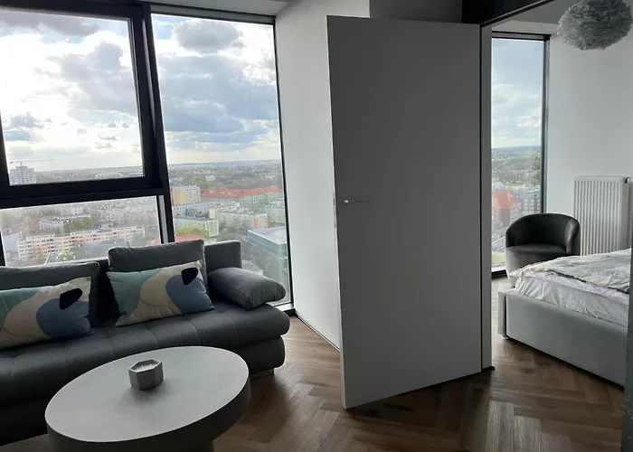 Hanza Tower Blue 19th Floor 2 Apartment Szczecin