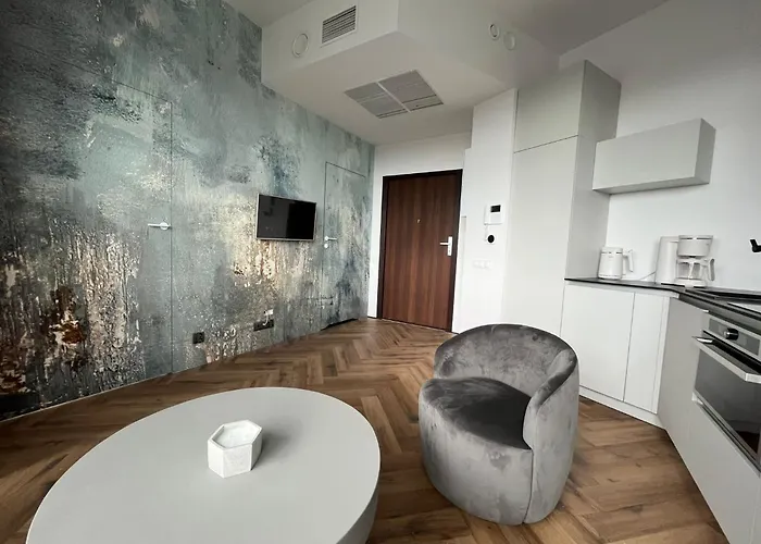 Apartment Hanza Tower Blue 19th Floor 2 Szczecin